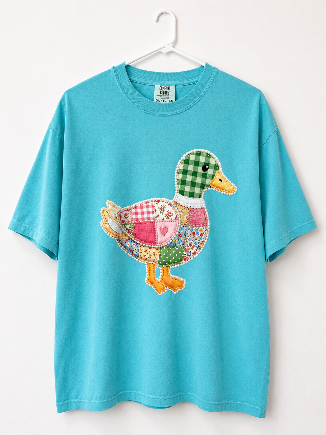 Duck Faux Patchwork Tee